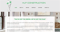 Desktop Screenshot of hlp-construction.co.za